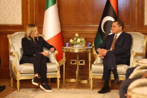 Libyan PM meets with Italian counterpart in Tripoli