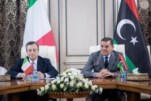 Italian Prime Minister arrives in Tripoli