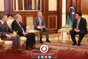 Menfi receives Norland in Tripoli, vows to fulfill PC's role towards elections