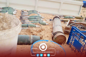 Demining teams destroy two tons of war remnants recovered from southern Tripoli