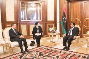 PC Head receives Italian Foreign Minister in Tripoli