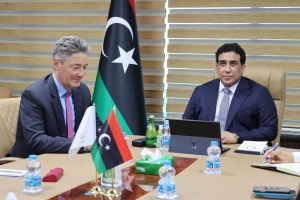 Menfi, German ambassador review developments in Libya