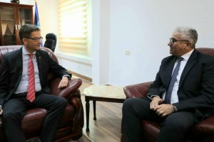 Bashagha, German ambassador discuss political developments and solutions to Libya's crisis