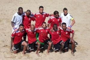 Libyan beach soccer team getting ready for Africa Beach Soccer Cup of Nations