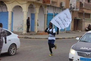 For peace, Al-Busiri runs from Nafousa Mountain to Tripoli