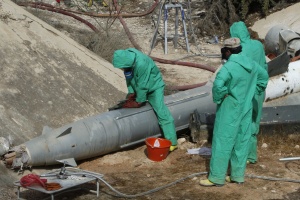 Libya works on cleaning chemicals depots and disposal locations