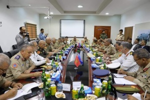 Military leaders of eastern and western Libya end meetings in Tripoli