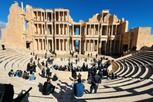 Roman theatre in Sabratha inaugurated after completion of restoration work