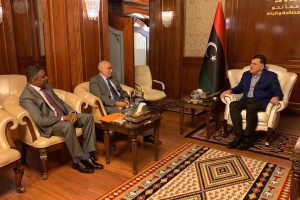 Al-Sarraj and UN envoy discuss recent Security Council meeting on Libya