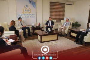 Head of Libyan Audit Bureau reviews contracts of Turkish firms with Ankara’s ambassador