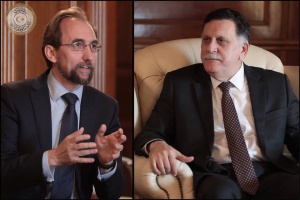 Tripoli: High Commissioner for Human Rights, Al-Sirraj discuss illegal immigration