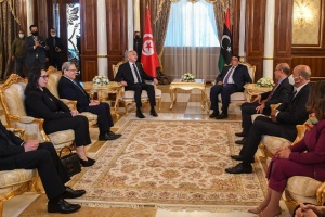 Menfi, Saied agree on boosting trade, investment between Libya and Tunisia