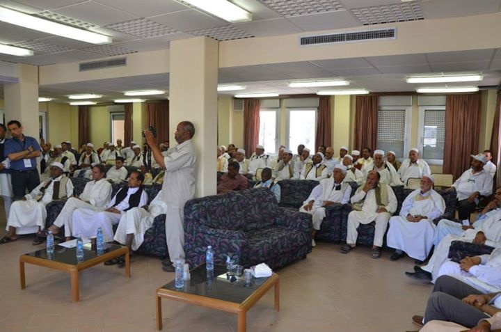 Elders from east, south and west of Libya gathered in the mountain city of Jadu to sign a charter for peace and national reconciliation. Friday, June 12, 2015. Photos: Social Media