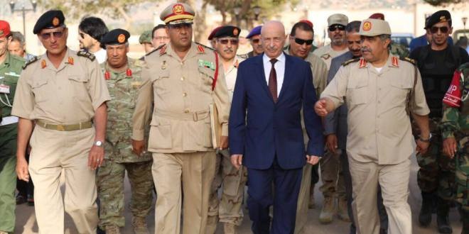 Aqilah Saleh's arrival to Tocra. Source: HOR website